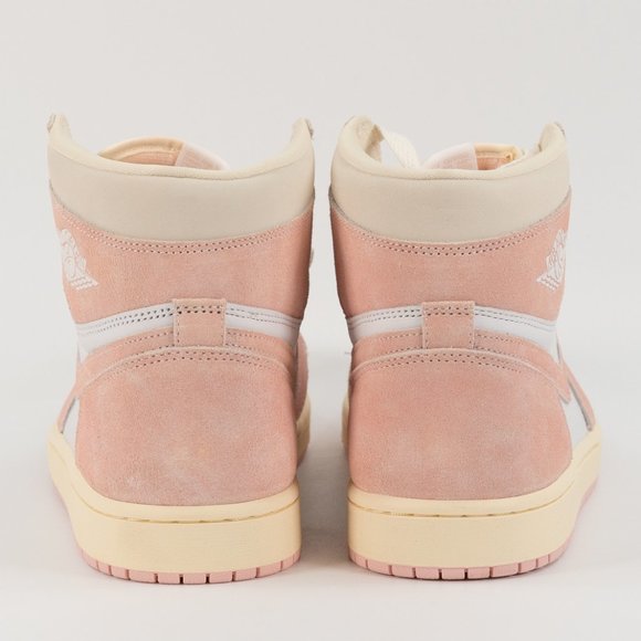 Air Jordan 1 Retro High OG 'Washed Pink' FD2596-600 Suede Leather Sneakers - Picture 5 of 8